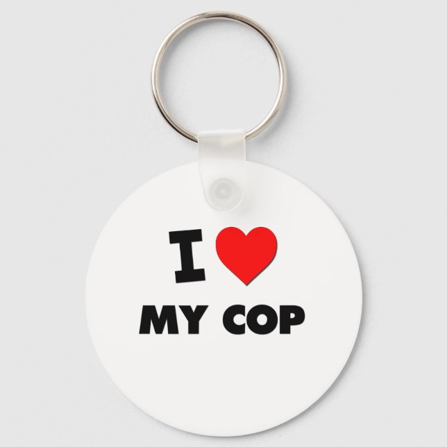 I kärlek My Cop Nyckelring (Framsida)