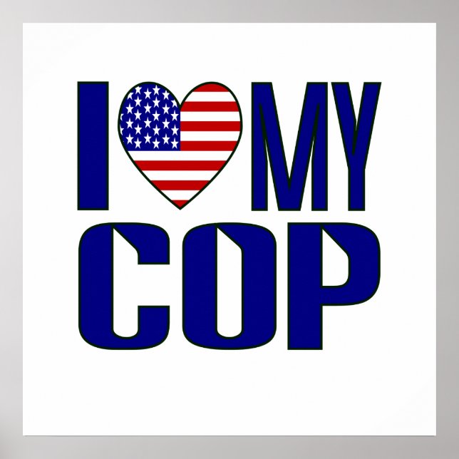 I Kärlek My Cop Poster (Framsidan)