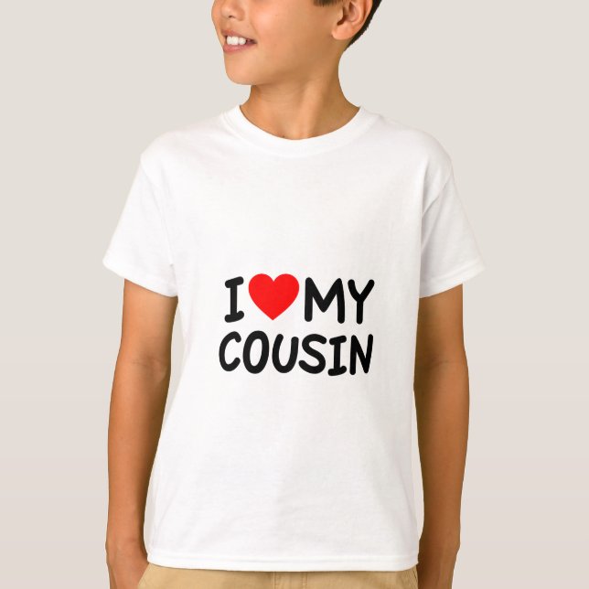 I kärlek my Cousin T-shirt (Framsida)