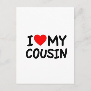 I kärlek my Cousin Vykort