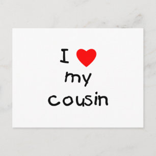 I Kärlek My Cousin Vykort