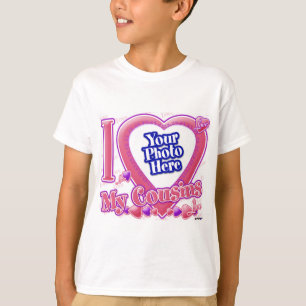 I Kärlek My Cousins rosa/lila - foto Tee