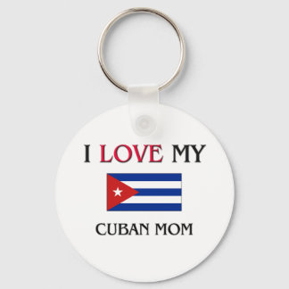 I Kärlek My Cuban Mamma Nyckelring