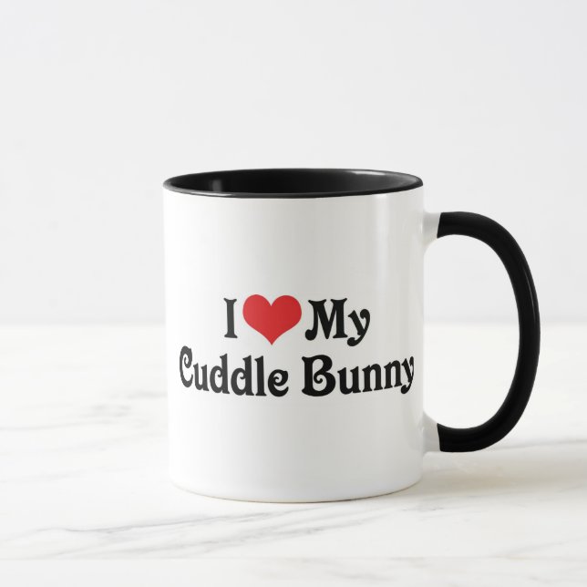 I Kärlek My Cuddle Bunny Mugg (Höger)