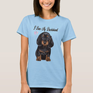 I Kärlek My Dachshund, en korv hund. T-Shirt