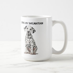 I Kärlek My Dalmatian Kaffemugg