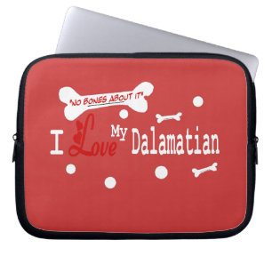 I Kärlek My Dalmatian Laptop Fodral