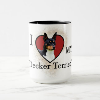 I Kärlek My Decker Terrier Mugg