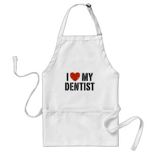 I kärlek My Dentist Apron Förkläde