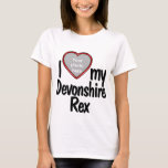 I Kärlek My Devonshire Rex Cat Red Heart Photo Ram T Shirt<br><div class="desc">Den här roligtens t-shirt visar hur mycket du kärlek din Devonshire Rex! Skjortan har en roligt hjärtformade fotodroppe i ram där du kan ladda upp ett foto av ditt eget Devonshire Rex. Kattälskare kommer att falla i kärlek med roligtens anpassade t-shirt som gör att du kan ladda upp din egen...</div>
