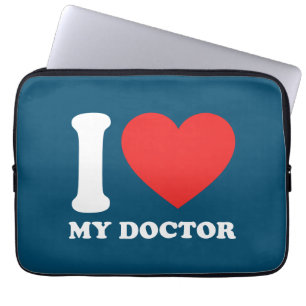I Kärlek My Doktor Laptop Fodral