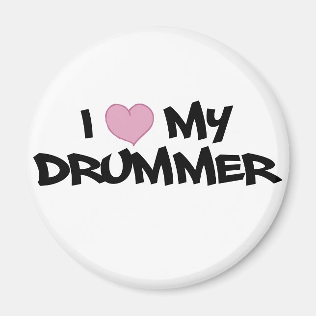 I Kärlek My Drummer Magnet (Framsidan)
