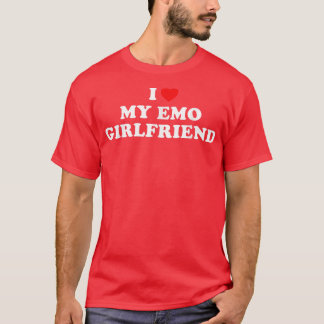 I Kärlek My Emo Girlkompis T Shirt
