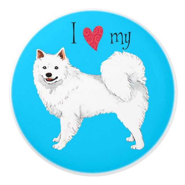 I kärlek my Eskie Knopp (Framsidan)