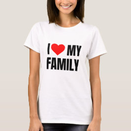 I KÄRLEK MY FAMILY T SHIRT