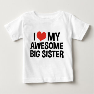 I Kärlek My Fantastisk Big Sister Tee