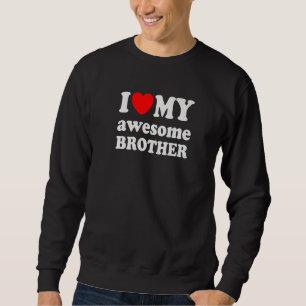I Kärlek My Fantastisk Brother Lång Ärmad Tröja