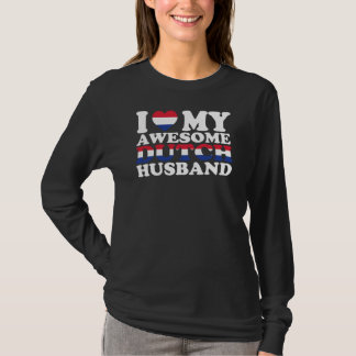 I Kärlek My Fantastisk Dutch Make Funny Gift T Shirt