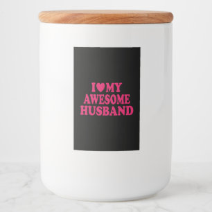 I Kärlek My Fantastisk Make Mat Etikett