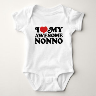 I Kärlek My Fantastisk Nonno T Shirt