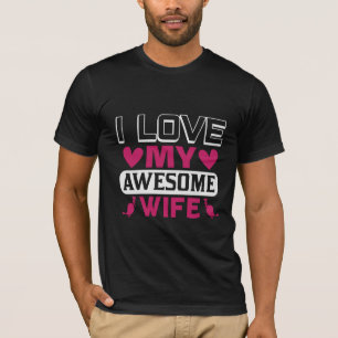 I Kärlek My Fantastisk Wife Manar T Shirt