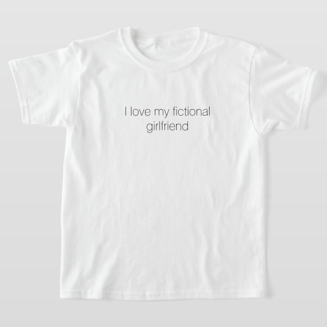 I Kärlek My Fictional Girlkompis Youth T-Shirt (Laydown)