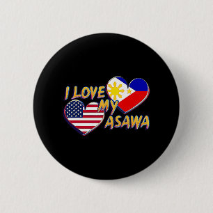 I Kärlek My Filipina Wife American Filipino Asawa Knapp