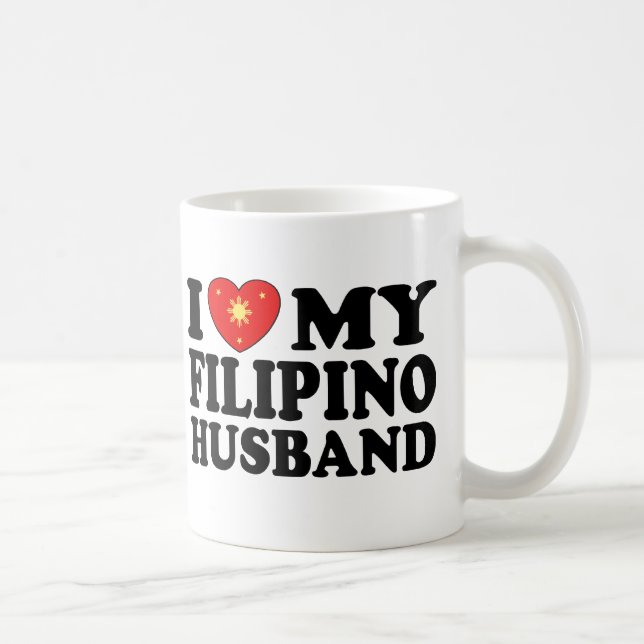 I Kärlek My Filipino Make Kaffemugg (Höger)