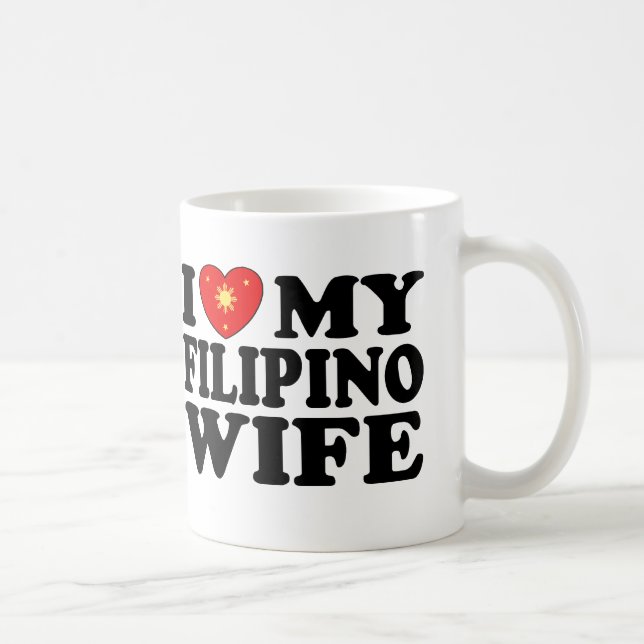I Kärlek My Filipino Makfe Kaffemugg (Höger)