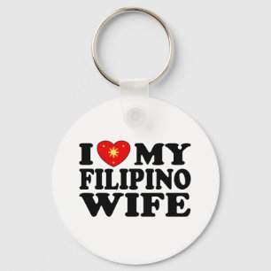 I Kärlek My Filipino Makfe Nyckelring