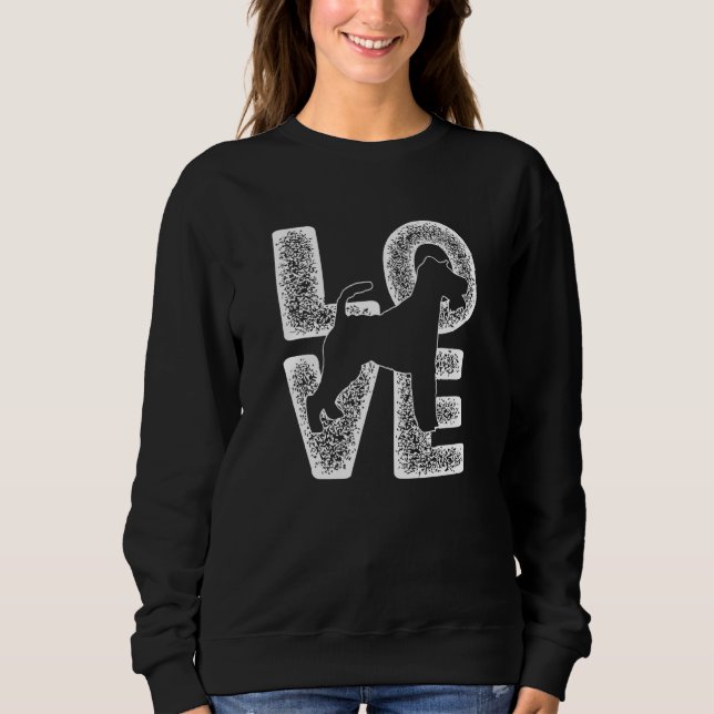 I Kärlek My Fox Terrier Hund Themme T Shirt (Framsida)