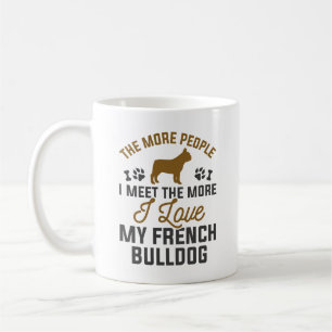 I Kärlek My Fransk Bulldog Kaffemugg