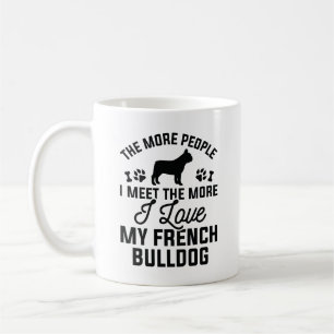 I Kärlek My Fransk Bulldog Kaffemugg