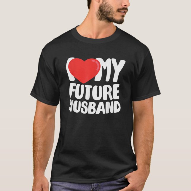 I Kärlek My Future Make T Shirt (Framsida)