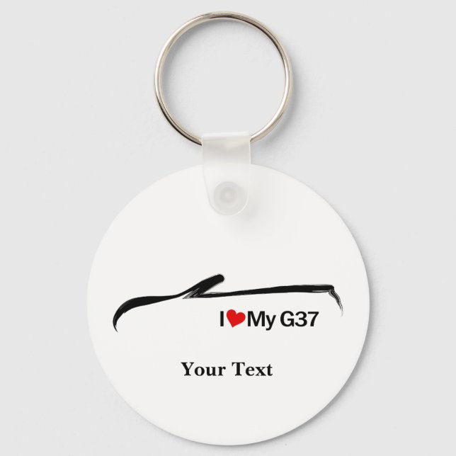 I Kärlek My G37 Conversible Nyckelring (Framsida)
