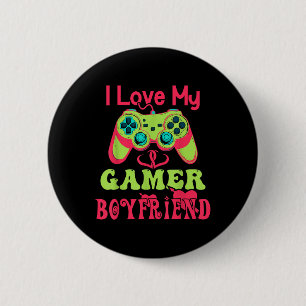 I Kärlek My Gamer Boykompis Heart Bf Video Games, Knapp