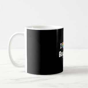 I Kärlek My Gay Boykompis HGBT hippie Kaffemugg