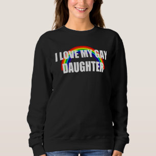 I Kärlek My Gay Daught Lgbt Design T Shirt