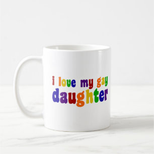 I Kärlek My Gay DDotter Kaffemugg