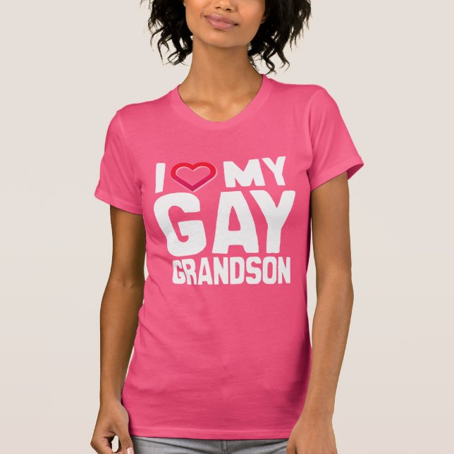 I KÄRLEK MY GAY GRANDSON - - TRÖJA (Framsida)