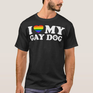 I Kärlek My Gay Hund TShirt T Shirt