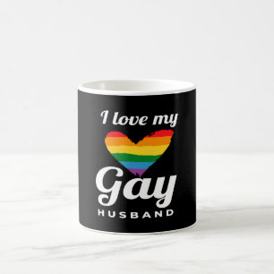 I Kärlek My Gay Make Gay Kaffemugg