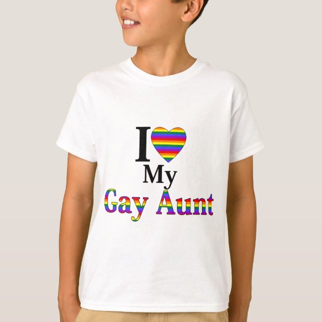 I Kärlek My Gay Moster T Shirt (Framsida)
