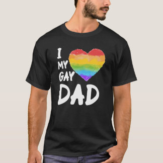 I Kärlek My Gay Pappa HBT T Shirt