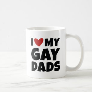 I Kärlek My Gay Pappor Kaffemugg
