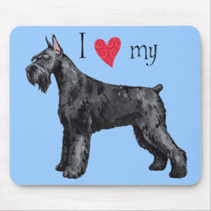 I Kärlek my Giant Schnauzer Musmatta