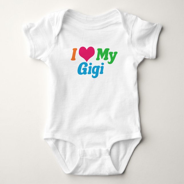 I Kärlek My Gigi T Shirt (Framsida)