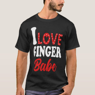 I Kärlek My Ginger Babe Rödhårig T Shirt