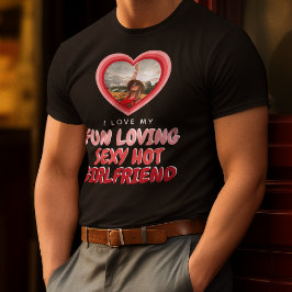 I KÄRLEK MY GIRLFRIEND Photo T-Shirt