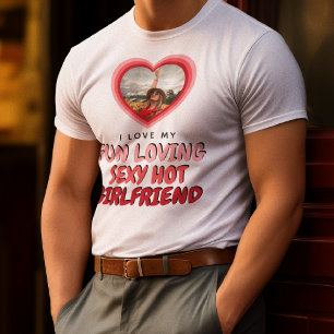 I KÄRLEK MY GIRLFRIEND Photo T-Shirt